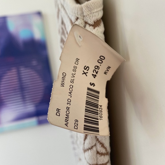 RVN Armor V-Neck Sheath Dress - Picture 5 of 13